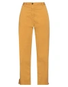 Massimo Alba Woman Pants Marigold Size 4 Cotton, Elastane In Yellow