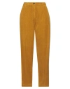 Massimo Alba Woman Pants Ocher Size 8 Cotton In Yellow