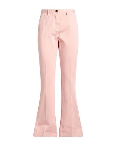Massimo Alba Woman Pants Pink Size 2 Cotton