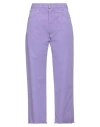 Massimo Alba Woman Pants Purple Size 27 Cotton In Violet