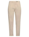 Massimo Alba Woman Pants Sand Size 4 Cotton, Cashmere, Elastane In Neutral