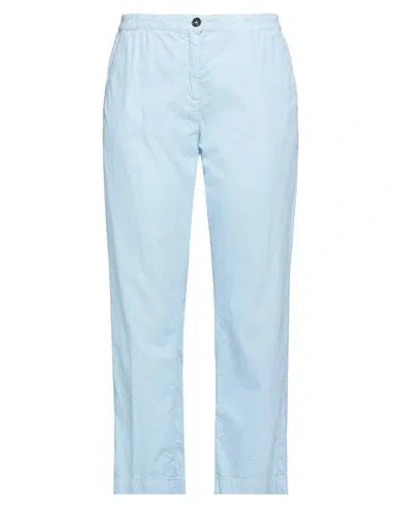 Massimo Alba Woman Pants Sky Blue Size 8 Cotton