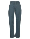 Massimo Alba Woman Pants Slate Blue Size 10 Cotton, Cashmere, Elastane