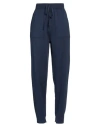 Massimo Alba Woman Pants Slate Blue Size M Cotton, Cashmere In Blue