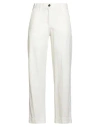 Massimo Alba Woman Pants White Size 2 Cotton In Neutral