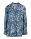Massimo Alba Woman Shirt Blue Size S Silk