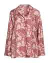 Massimo Alba Woman Shirt Burgundy Size Xs Silk In Red