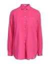 Massimo Alba Woman Shirt Fuchsia Size M Cotton In Pink