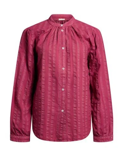 Massimo Alba Woman Shirt Garnet Size Xs Cotton, Polyamide In Red