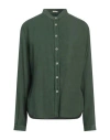Massimo Alba Woman Shirt Green Size Xl Cotton