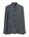 Massimo Alba Woman Shirt Grey Size Xs Linen In Grey
