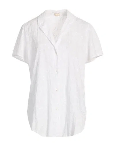 Massimo Alba Woman Shirt White Size L Cotton
