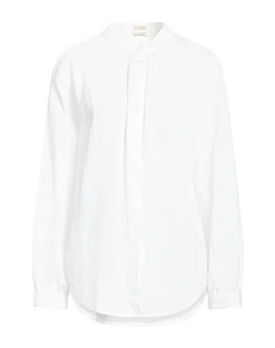 Massimo Alba Woman Shirt White Size M Cotton