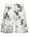 Massimo Alba Woman Shorts & Bermuda Shorts Military Green Size 28 Cotton