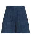 Massimo Alba Woman Shorts & Bermuda Shorts Navy Size 10 Cotton