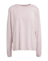 Massimo Alba Woman Sweater Antique Rose Size L Cotton, Cashmere In Pink