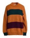 Massimo Alba Woman Sweater Brown Size M Mohair Wool, Silk In Multi