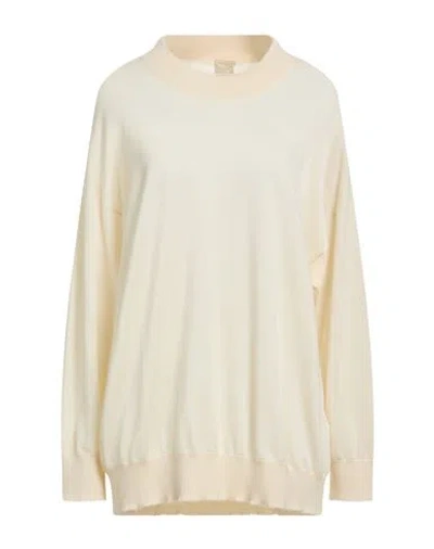 Massimo Alba Woman Sweater Cream Size L Cashmere In Neutral