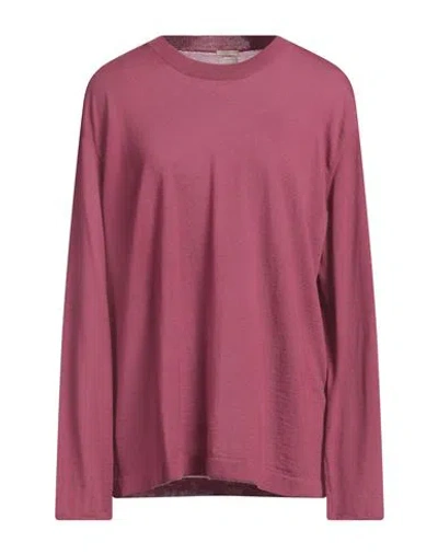 Massimo Alba Woman Sweater Garnet Size L Wool In Red