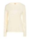 Massimo Alba Woman Sweater Ivory Size S Cotton, Cashmere