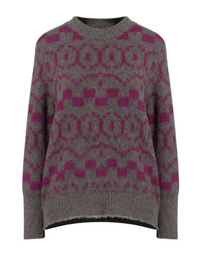 Massimo Alba Woman Sweater Lead Size S Cashmere In Multi
