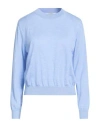 Massimo Alba Woman Sweater Light Blue Size M Cashmere In Blue