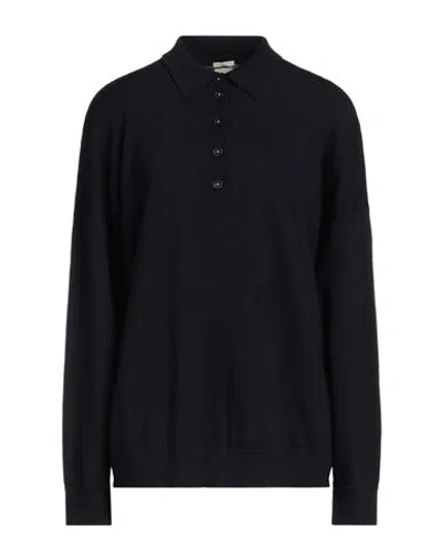 Massimo Alba Woman Sweater Midnight Blue Size L Wool