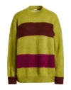 Massimo Alba Woman Sweater Military Green Size M Mohair Wool, Silk