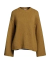 Massimo Alba Woman Sweater Mustard Size L Wool, Cashmere In Yellow