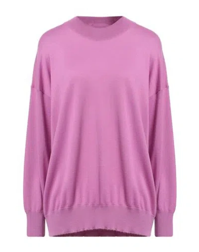 Massimo Alba Woman Sweater Pink Size L Cashmere