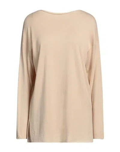 Massimo Alba Woman Sweater Sand Size Xl Cashmere In Neutral