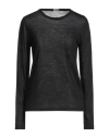 Massimo Alba Woman T-shirt Black Size M Wool