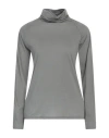 Massimo Alba Woman T-shirt Grey Size L Cotton, Cashmere