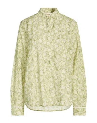 Massimo Alba Woman Top Light Green Size L Cotton, Cashmere