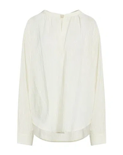 Massimo Alba Woman Top Light Green Size L Cotton, Viscose In Multi