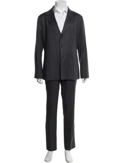 Pre-owned Massimo Alba Wool Jacket In Grey