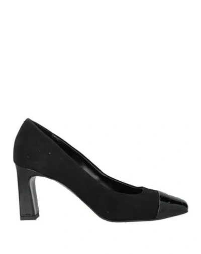 Massimo Baldi Woman Pumps Black Size 8 Leather