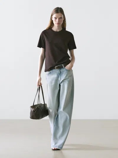 Massimo Dutti T In Brown