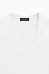 Massimo Dutti T In White
