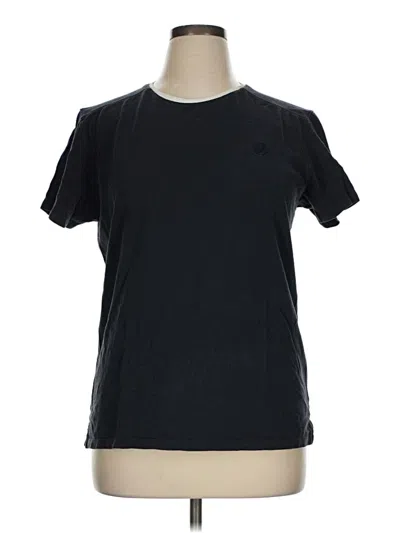 Pre-owned Massimo Dutti Active T-shirt In Blue