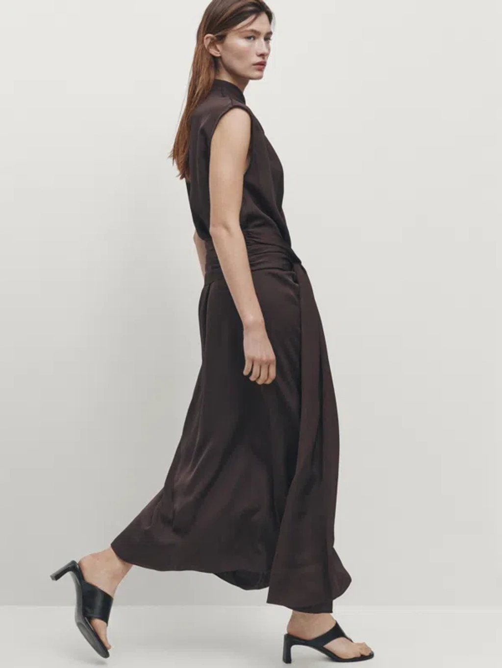 massimo dutti satin dress Women's Dresses - Massimo Dutti