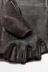 Massimo Dutti Biker In Brown
