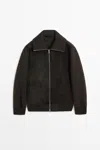 Massimo Dutti In Bruin