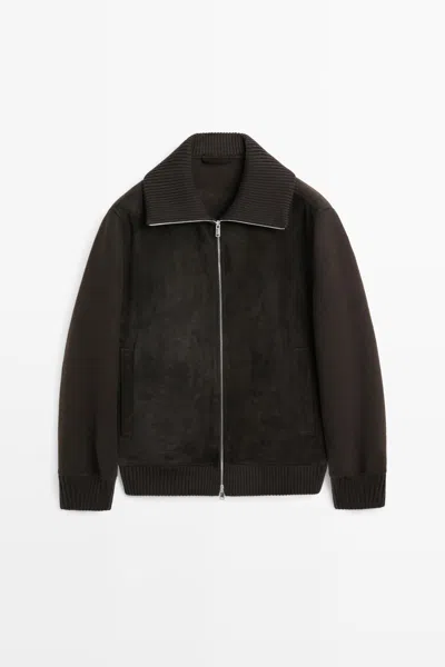 Massimo Dutti In Bruin