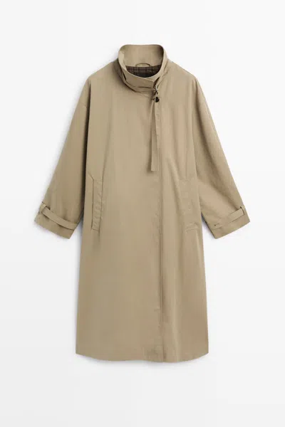 Massimo Dutti Buckle In Neutral