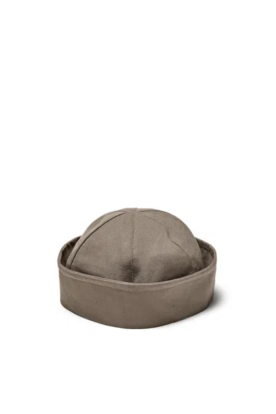Massimo Dutti Gorro Canvas In Brown