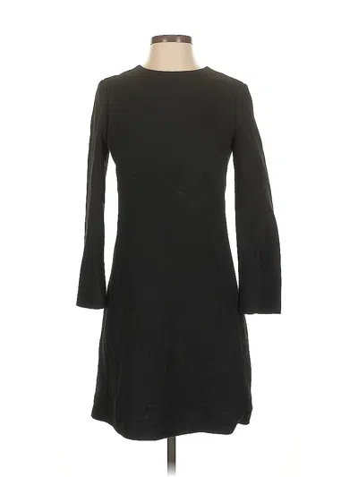 Pre-owned Massimo Dutti Casual Dress In Black