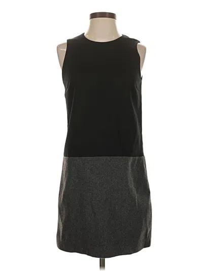 Pre-owned Massimo Dutti Casual Dress In Black