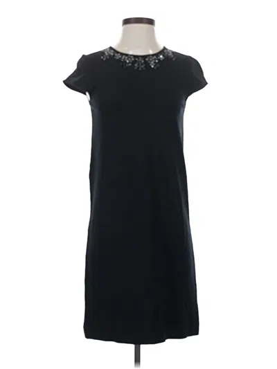 Pre-owned Massimo Dutti Casual Dress In Black