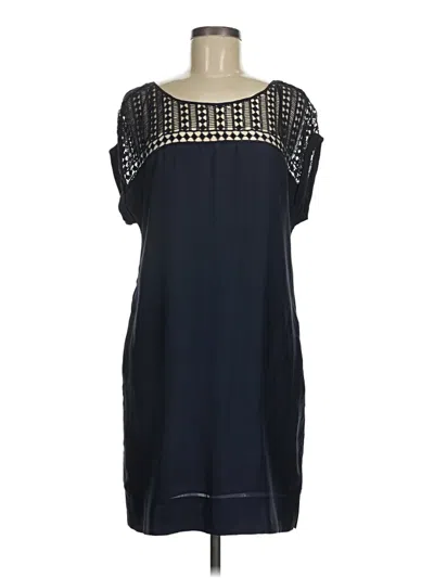 Pre-owned Massimo Dutti Casual Dress In Blue